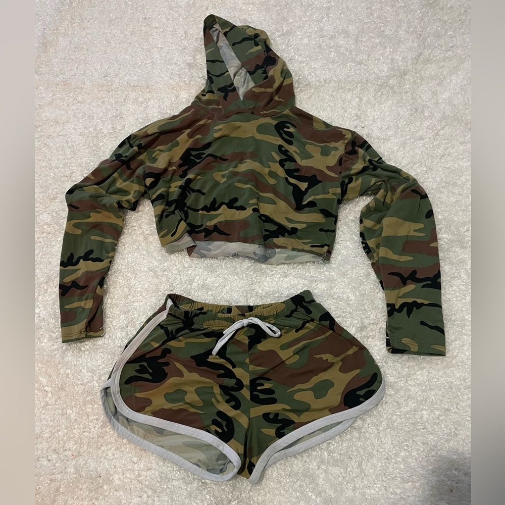 Boardwalk beach cover up set